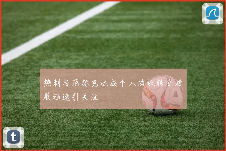 热刺与范赫克达成个人协议转会进展迅速引关注